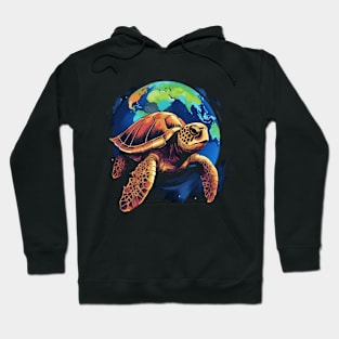 Sea Turtle Earth Day Hoodie